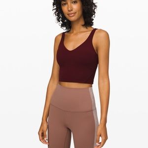 LULULEMON ALIGN TANK MAROON SIZE 6